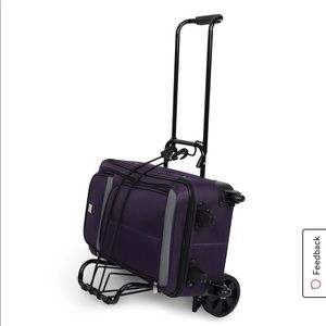 american tourister folding luggage cart